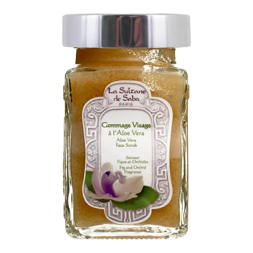 Aloe Vera Face Scrub Fig and Orchid Fragrance