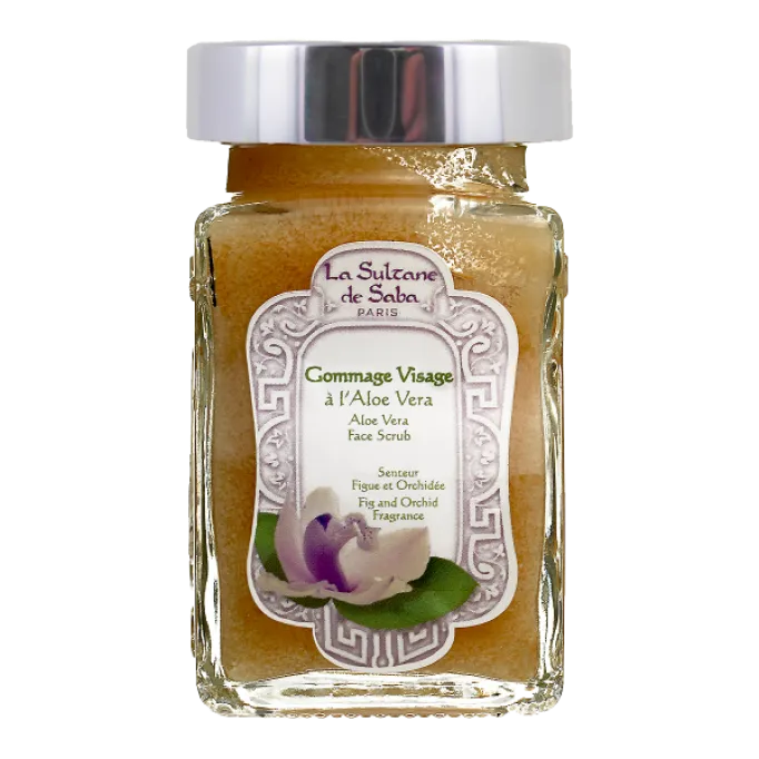 Aloe Vera Face Scrub Fig and Orchid Fragrance