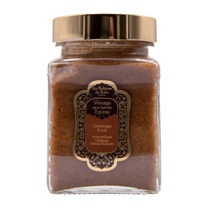 Oriental Ayurvedic body scrub