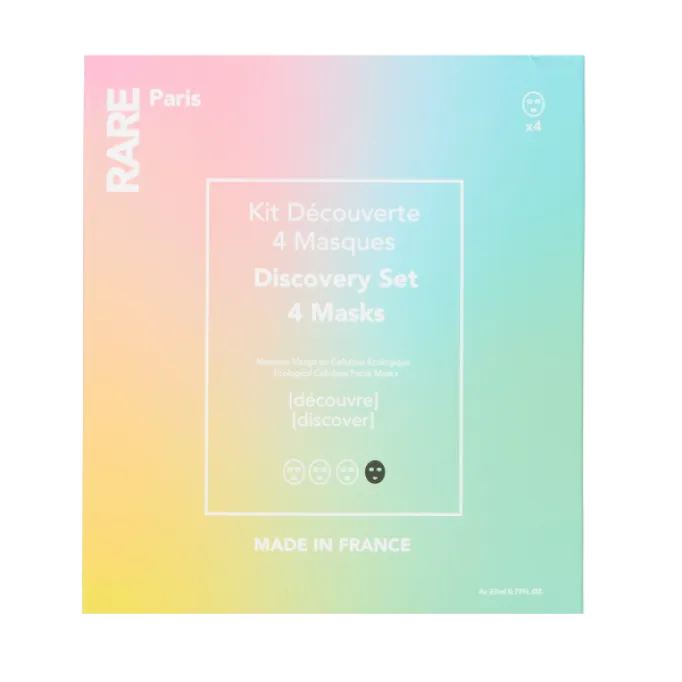 RARE Paris Box Of 4 Face Masks