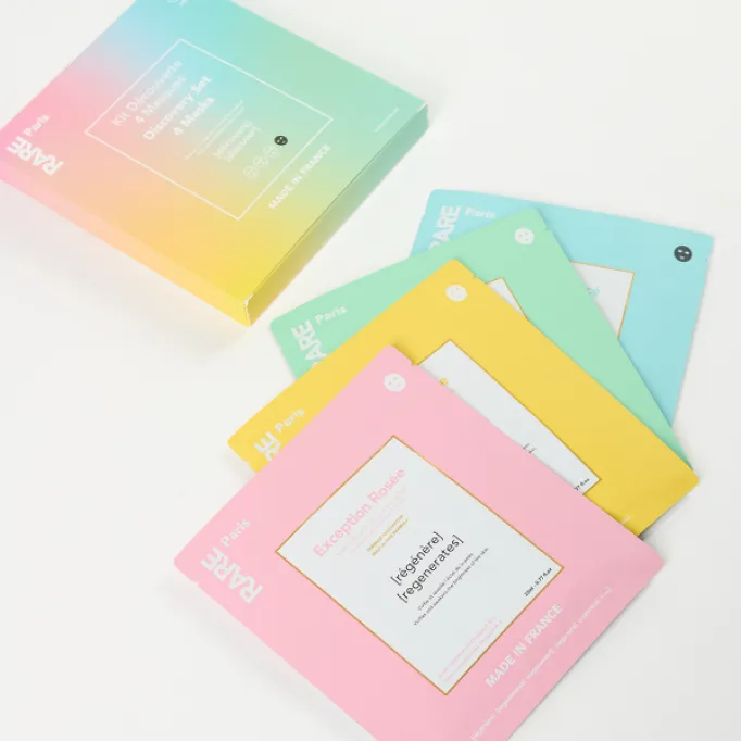 RARE Paris Box Of 4 Face Masks