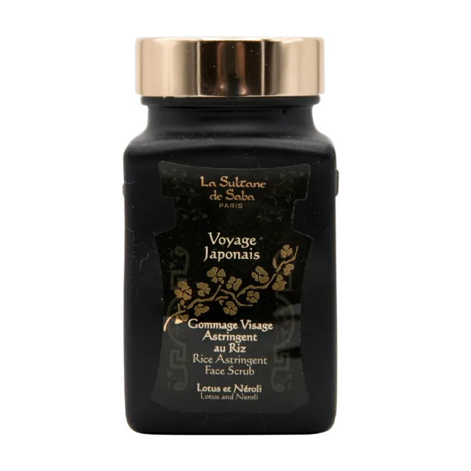 Japonais Face Rice Astringent Scrub Lotus and Neroli