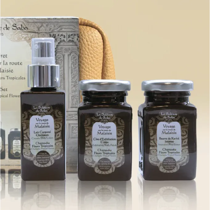 Malaisie Champaka Fleurs Tropicales Body Set